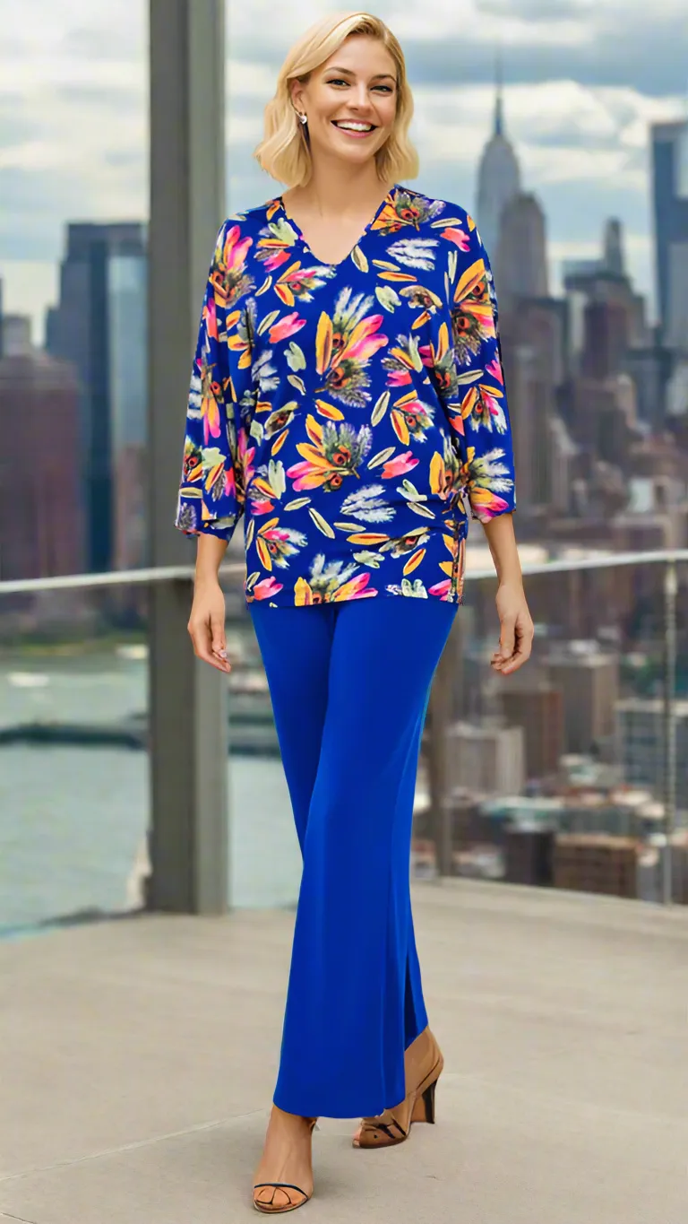 Bell Sleeve Resort Wear Tunic Tops