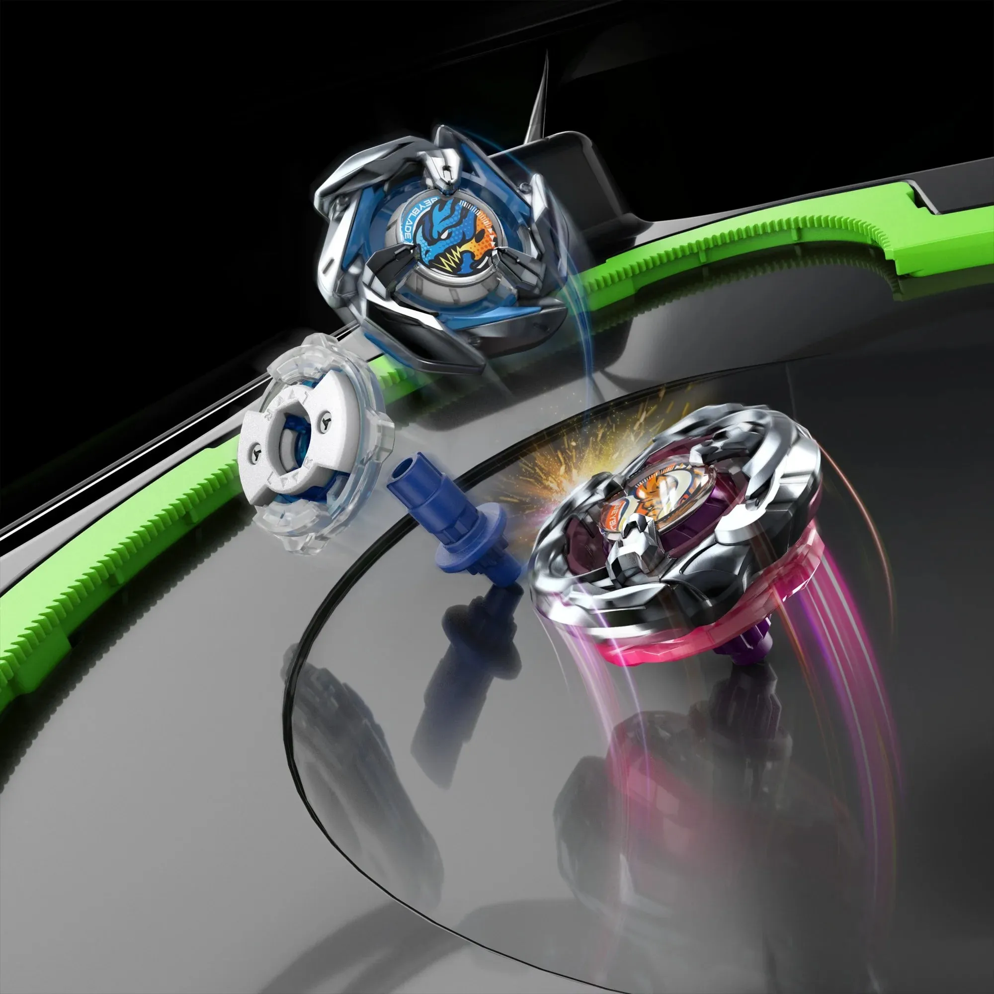 Beyblade X Xtreme Battle Set, Arena Stadium, 2 Takara Tomy Battling Top Sets, Christmas Gifts, 8 