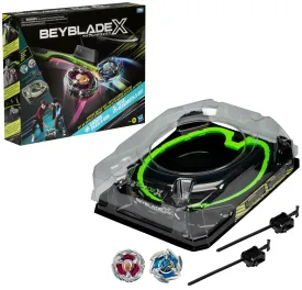 Beyblade X Xtreme Battle Set, Arena Stadium, 2 Takara Tomy Battling Top Sets, Christmas Gifts, 8 