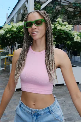 Freya High Neck Seamless Bra Top