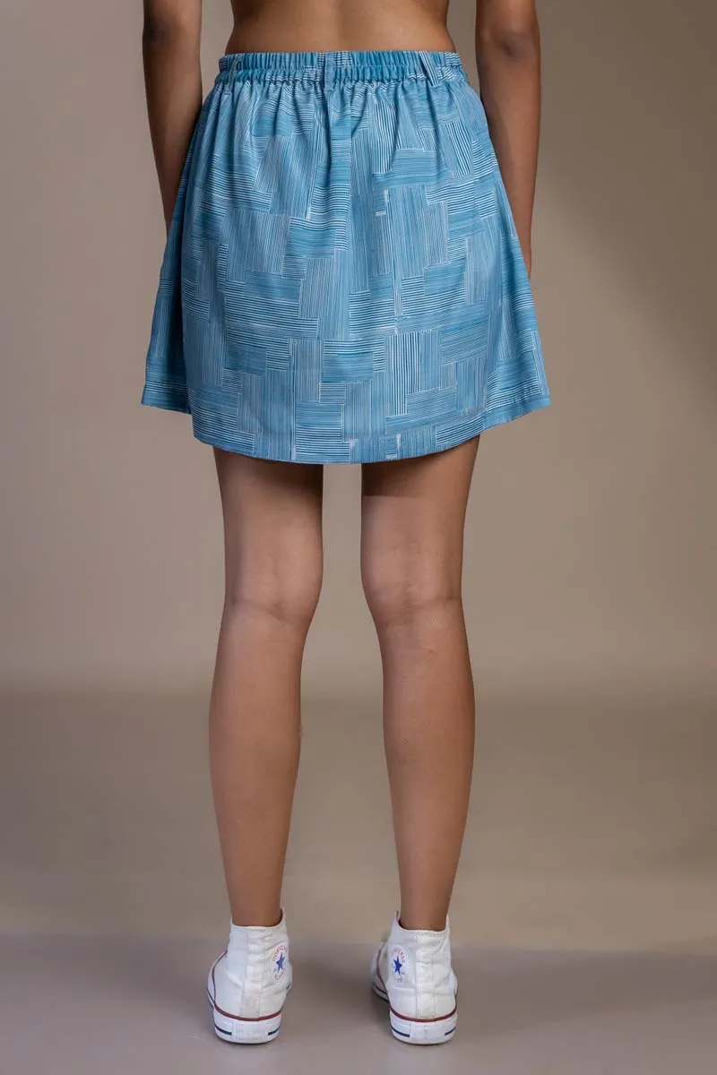 Mamicha Babylon Blue Skirt