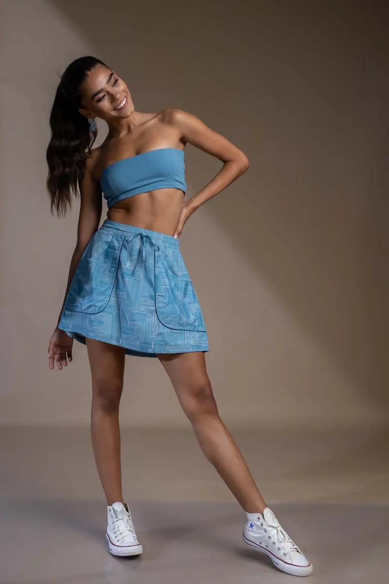 Mamicha Babylon Blue Skirt