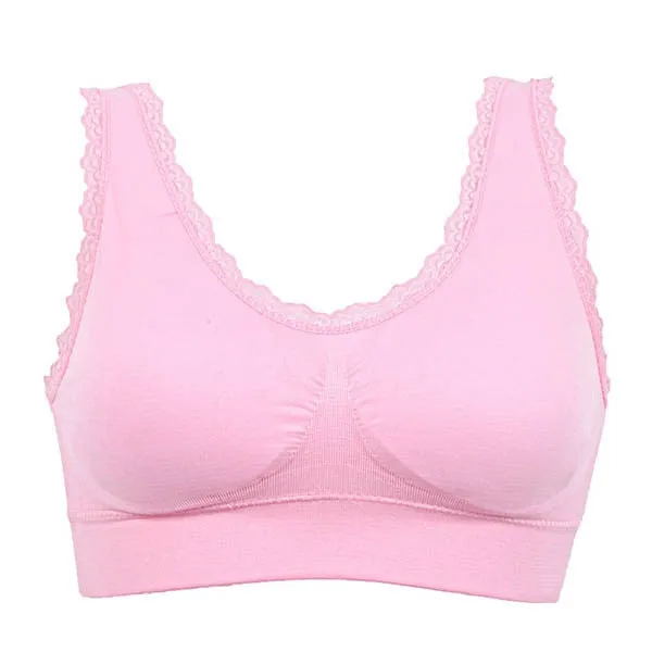 Seamless Bra Breathable Women Seamless Fitness Lace Bra Tops